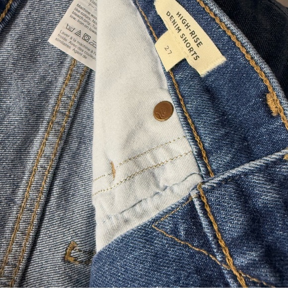 Madewell high rise Women's Denim Shorts - Picture 5 of 8